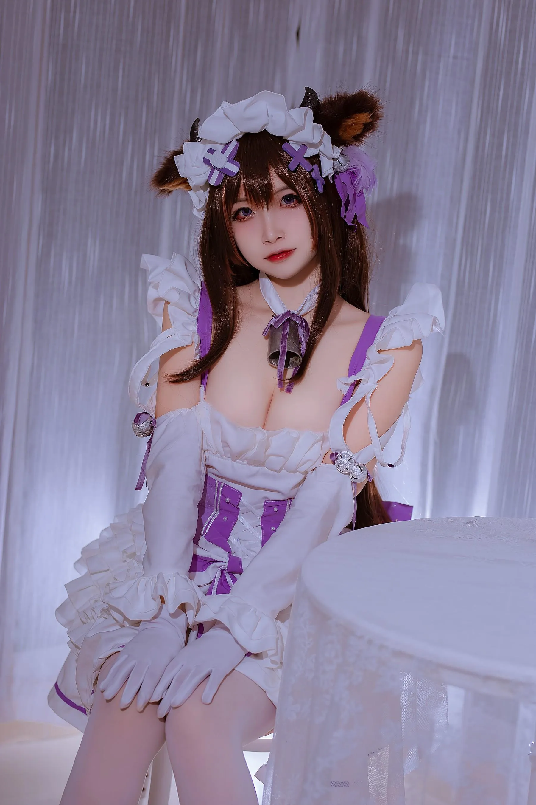 二佐Nisa – NO.146 碧蓝樫野同人女仆 [31P]插图7